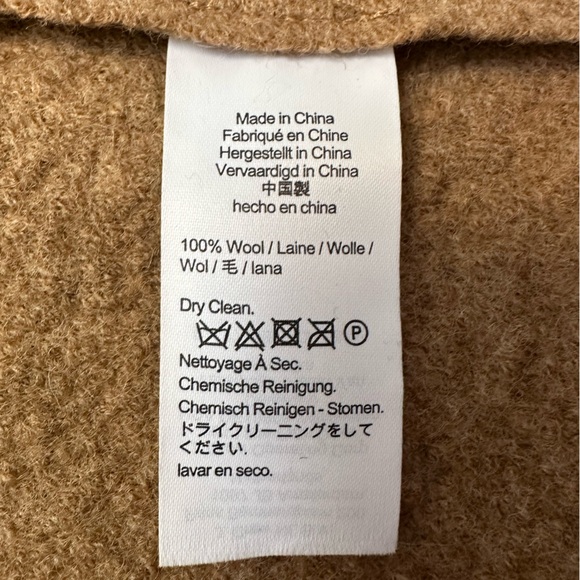 J. Crew Women’s Brown Wool Coat - Picture 7 of 7